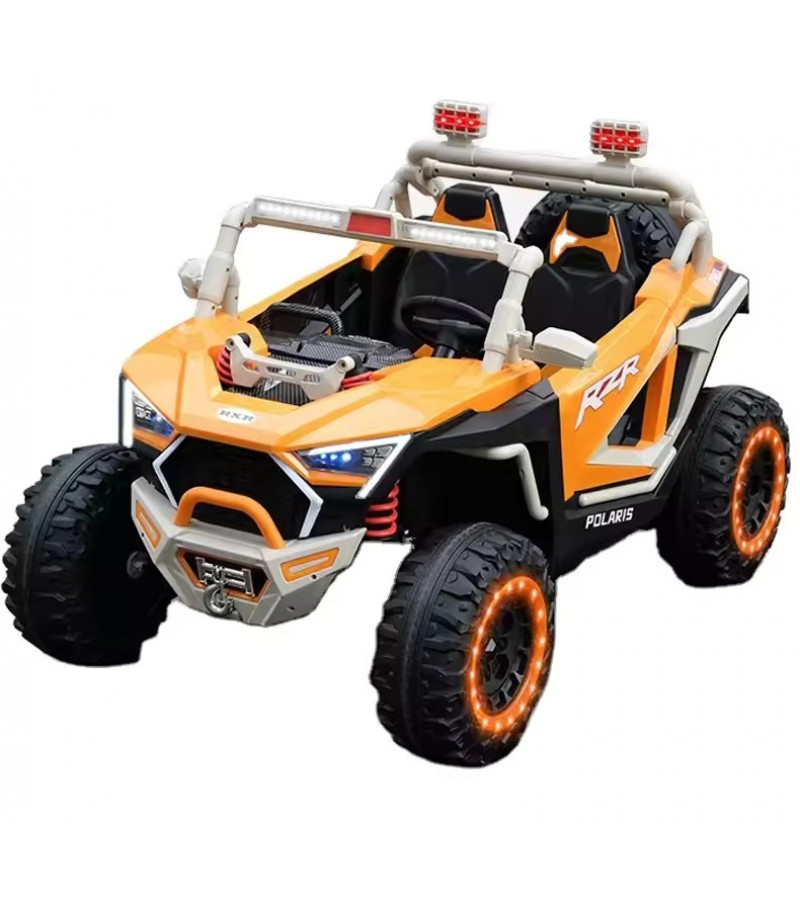 Polaris RXR 24 Volt Off-Road Dev Boy Jeep! Yüksek Hız, 4x2, Çift Kişilik, Uzaktan Kumandalı, Yavaş-Hızlı Mod, Kauçuk Lastikler, Gerçek Amortismanlar