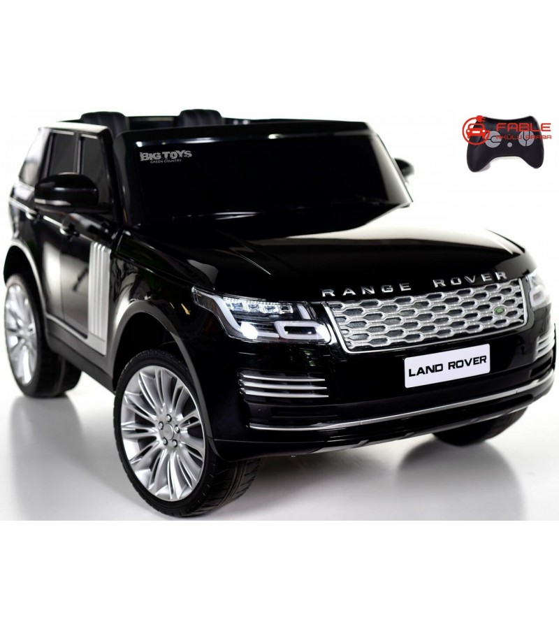 Lisansli Range Rover! 12V,  Yumusak Lastik, Tabletli, Çift Kişilik Akülü Araba!