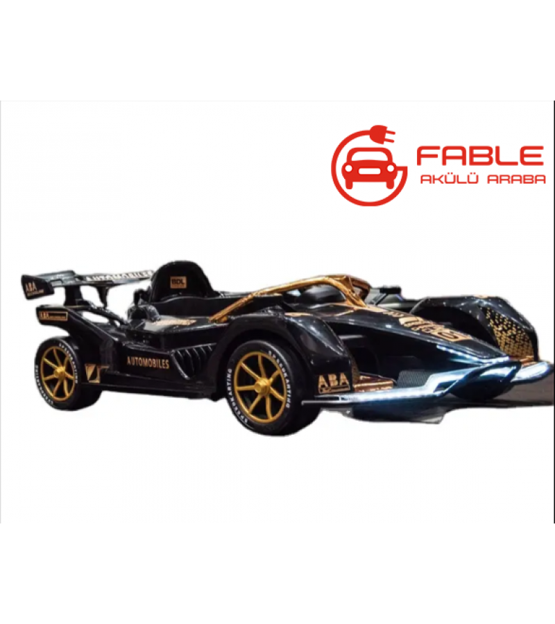 F1 Racing! 12V, Kumandalı, 2 Motor, Bluetooth Müzik,1-5 Yaşa Uygun, Direksiyondan 360 derece Dönme Özelliği