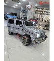 Mercedes G63 24 Volt! 4X4, Yumuşak Lastik, Çift Kişilik Çift Koltuk, Bluetooth Müzikli & FM Radyolu Akülü Araba! (LİSANSLI)