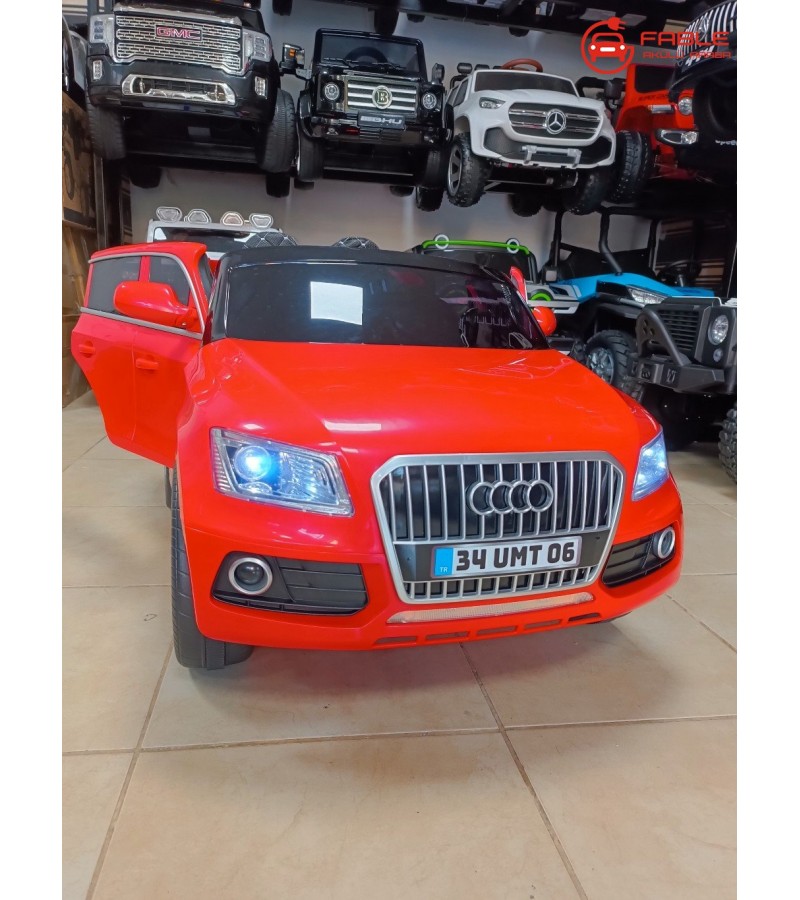 Babyhope Audi Q-Suv Yeni Nesil! 12V, Kumandali, Çift Motor Akülü Araba!
