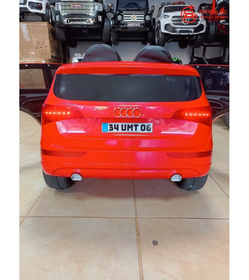 Babyhope Audi Q-Suv Yeni Nesil! 12V, Kumandali, Çift Motor Akülü Araba!