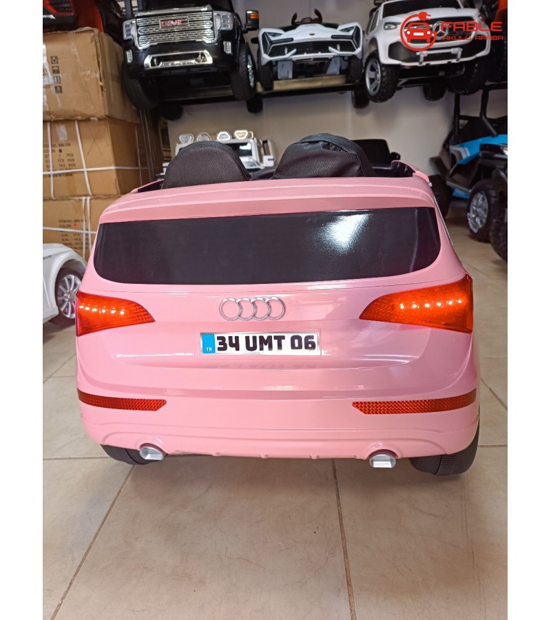 Babyhope Audi Q-Suv Özel Renk, Yeni Nesil, Sınırlı Sayıda Üretim! 12V, Uzaktan Kumandali, Çift Motor, Bluetooth ile Müzik Keyfi, Deri Koltuk