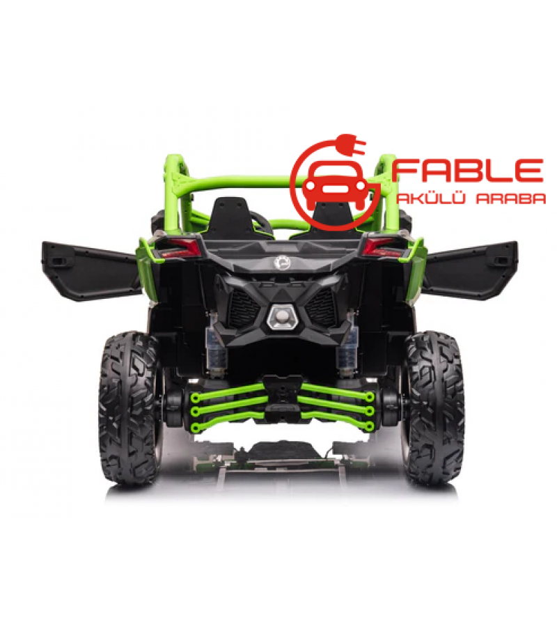Can-Am 24 Volt Lisansli Off-Road Jeep! Çift Kişilik, 4x2 Güçlü Motorlar, Tablet Ekran,