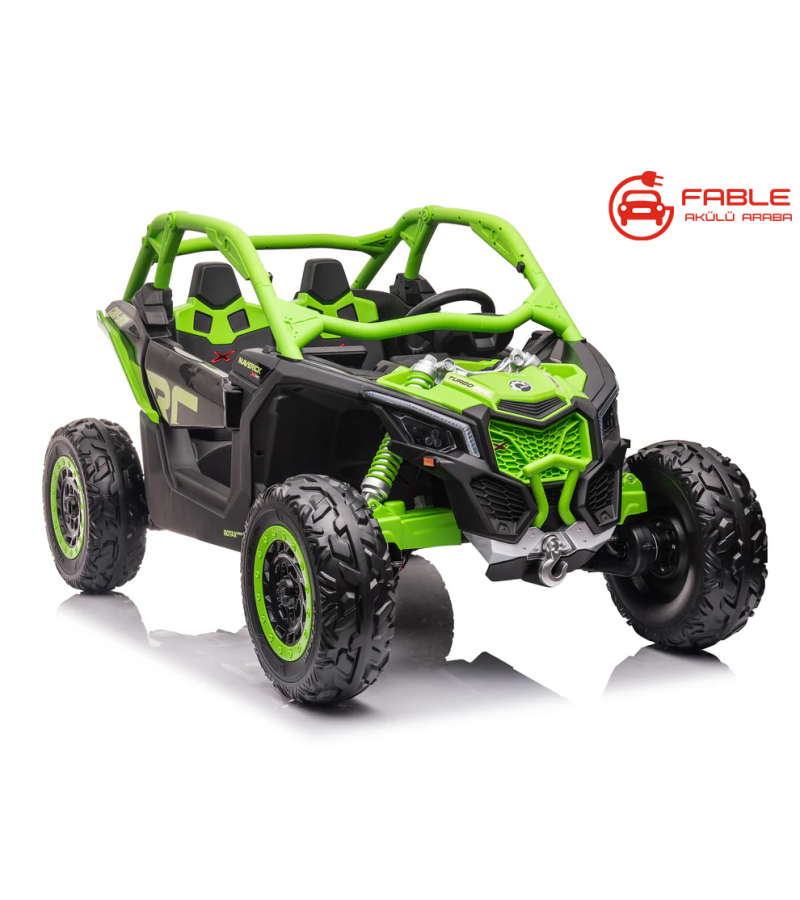 Can-Am 24 Volt Lisansli Off-Road Jeep! Çift Kişilik, 4x2 Güçlü Motorlar, Tablet Ekran,