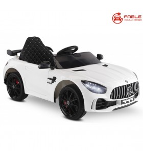 Babyhope 444 GTR! 12V, Uzaktan Kumandalı, Çift Motor, Bluetooth ile Müzik Keyfi, Deri Koltuk Akülü Araba!